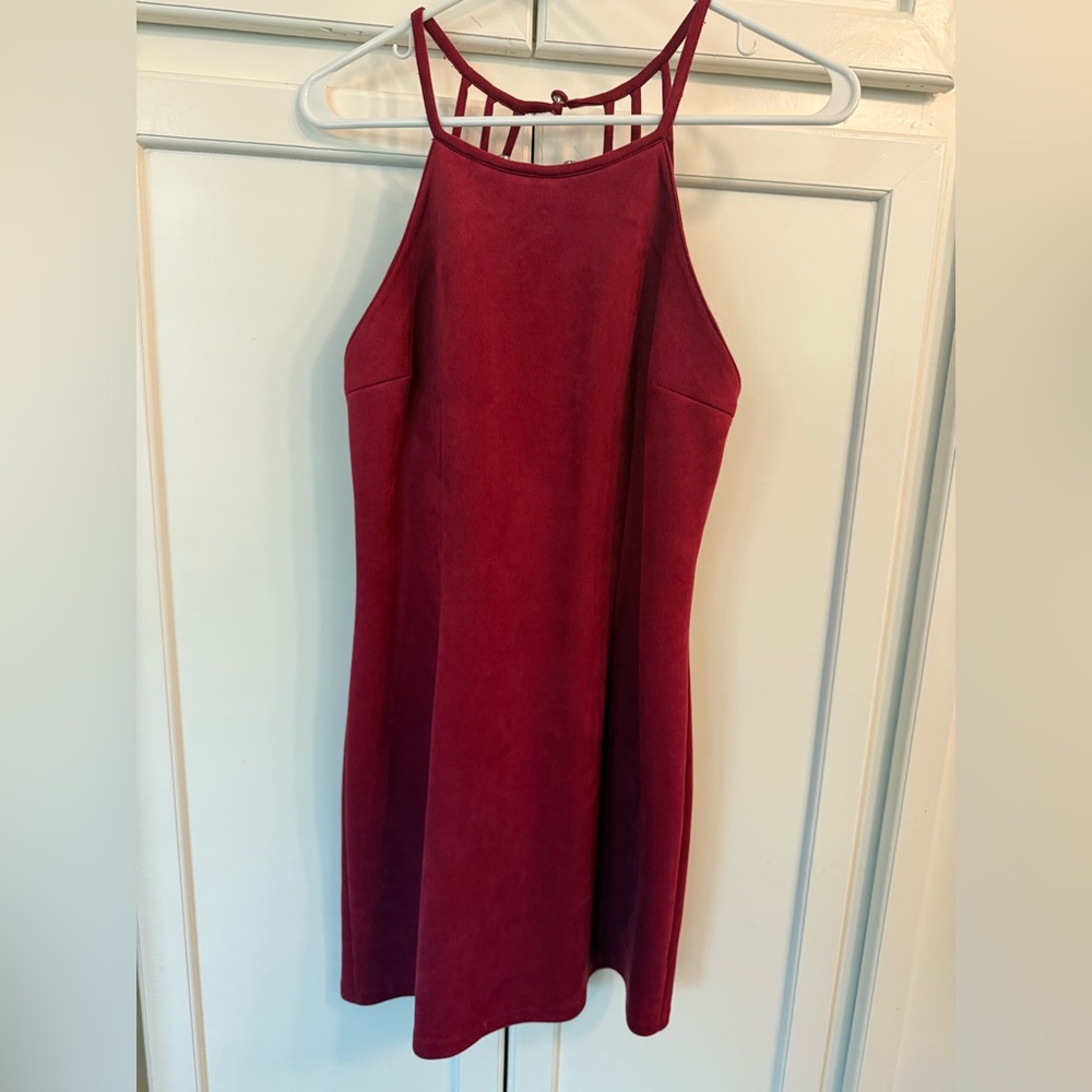 Red Sleeveless Dress